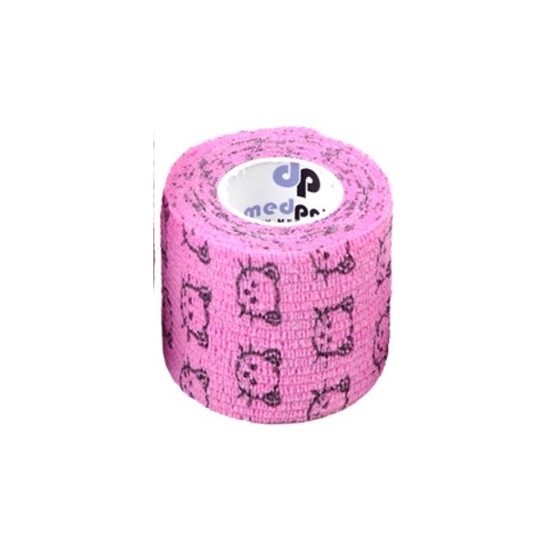 MP bandage, 5cmx4,5m, pink